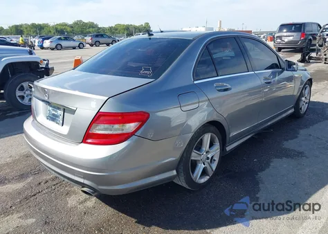 2011 Mercedes-Benz C 300 Luxury/Sport from USA, damaged, VIN WDDGF5EB1BR162115